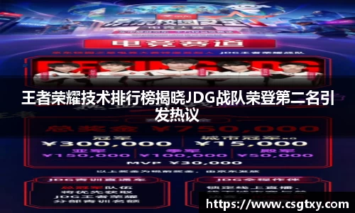 王者荣耀技术排行榜揭晓JDG战队荣登第二名引发热议
